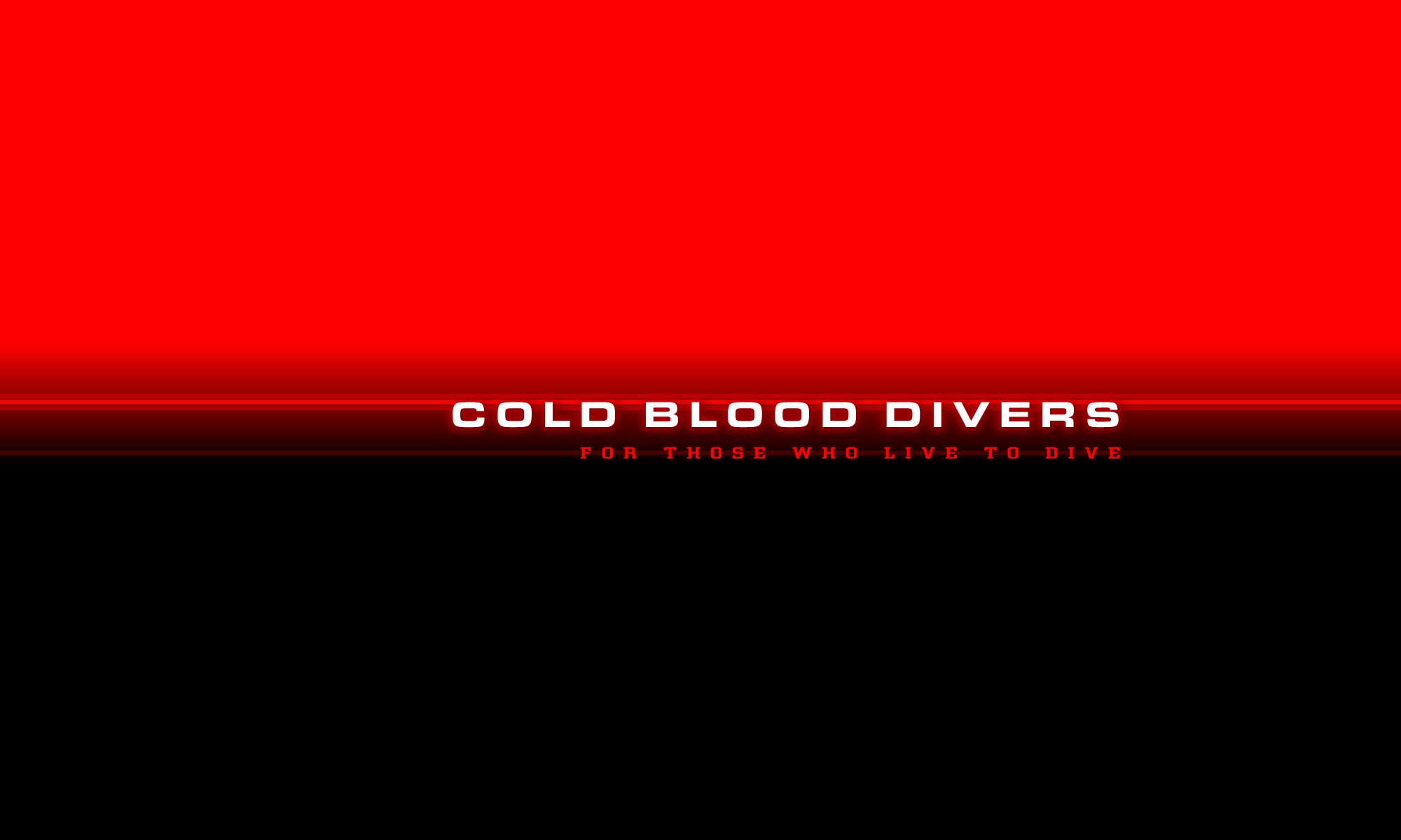 Cold Blood Divers - Logo back